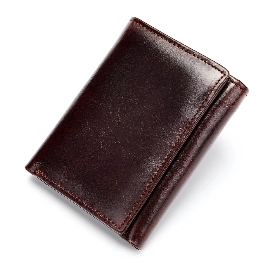 Portefeuille Cuir Marron Homme|La Casa Du Cuir Café / Cuir