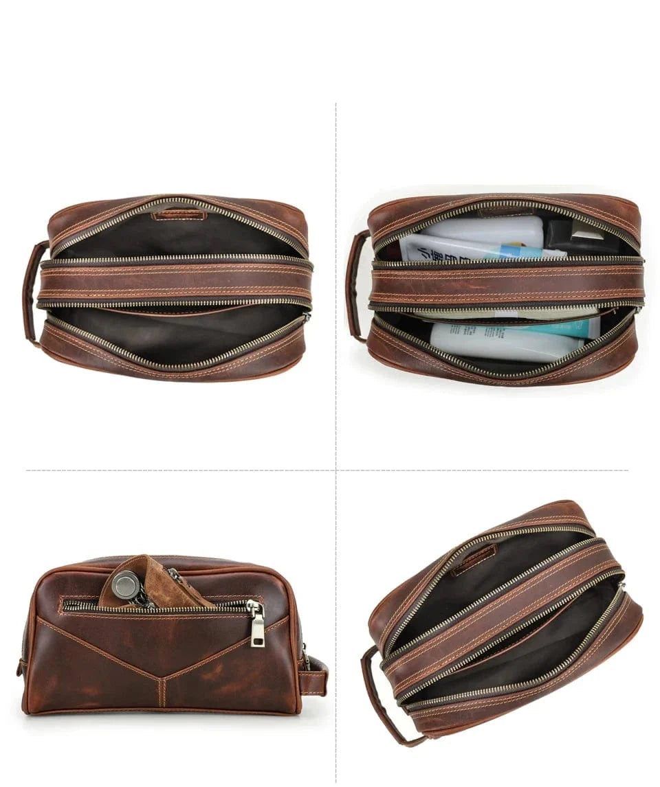 Trousse de Toilette Homme Personnalisée|La Casa Du Cuir