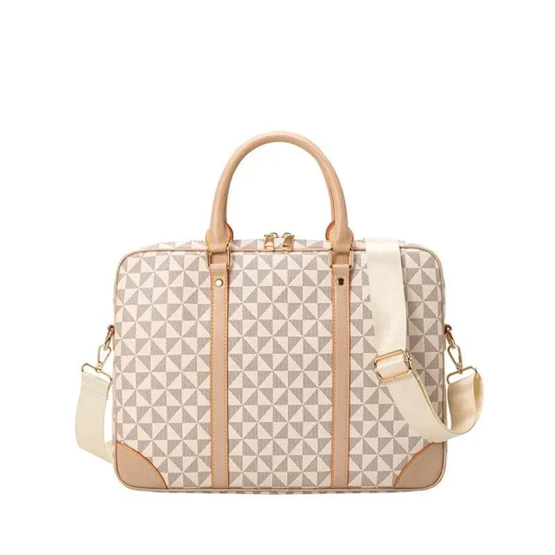 Sac à Ordinateur Femme | La Casa du Cuir Blanc / 15.6 Pouces Sac Ordinateur