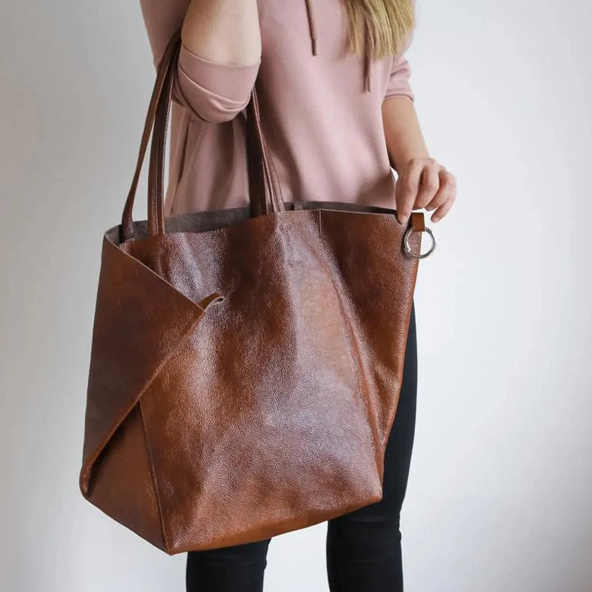 Sac Cabas Cuir Marion | La Casa du Cuir Sac Cabas