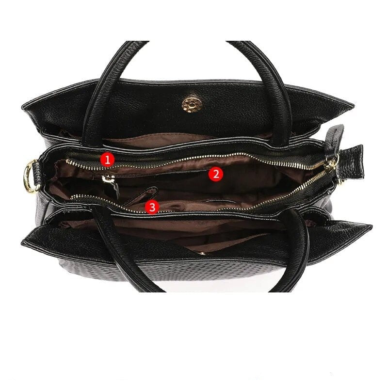 Sac Cabas Cuir Alexandra | La Casa du Cuir Sac Cabas