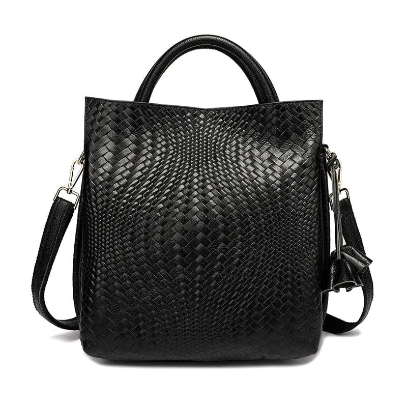 Sac Cabas Cuir Alexandra | La Casa du Cuir Noir / Cuir Sac Cabas