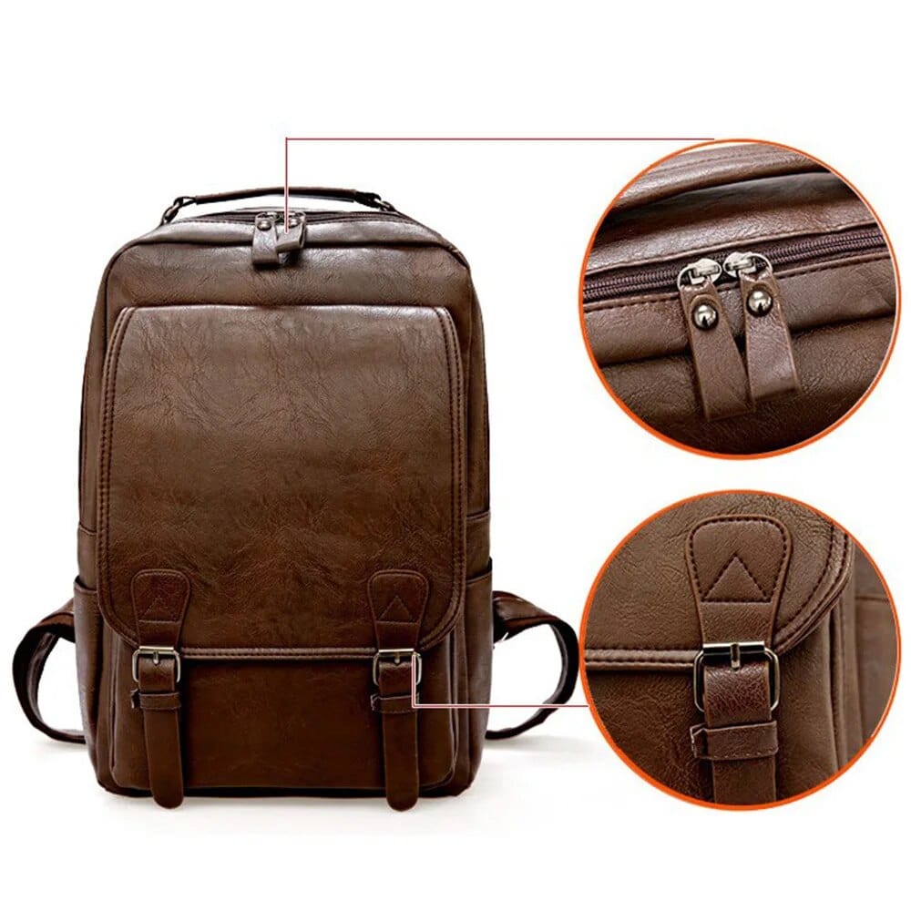 Sac à Dos Cuir Homme Federico | La Casa du Cuir Sacs à dos