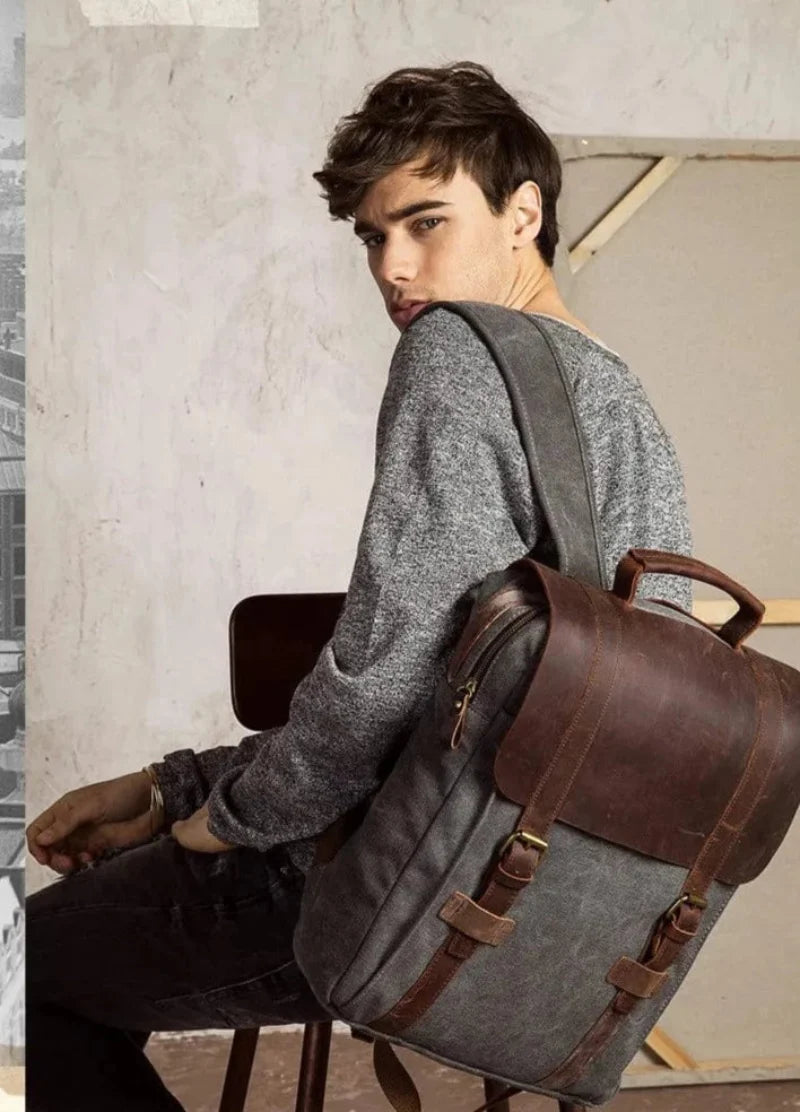 Sac à Dos Cuir Homme Bernard | La Casa du Cuir sac à dos