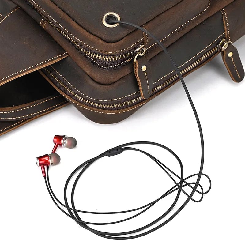 Sac Banane Cuir Homme Rolando | La Casa du Cuir Sacs banane