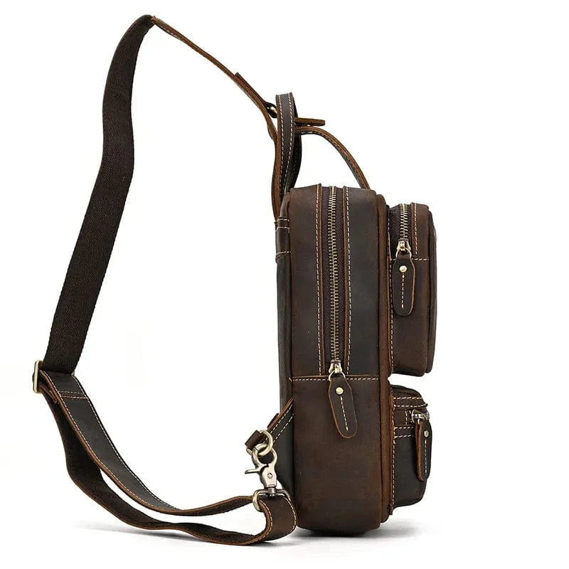Sac Banane Cuir Homme Rolando | La Casa du Cuir Sacs banane