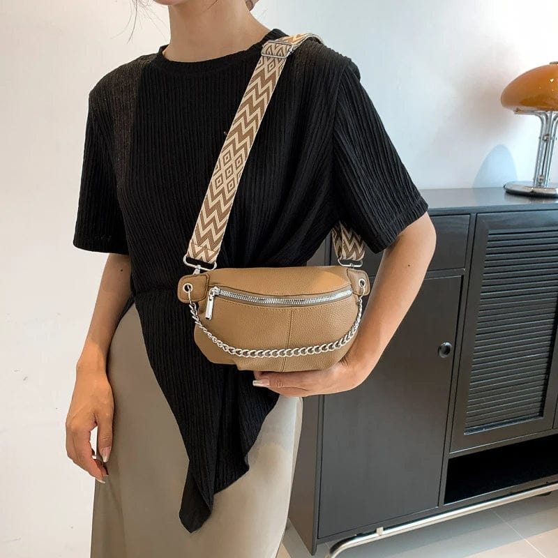 Sac Banane Orange Cuir | La Casa du Cuir Sacs banane