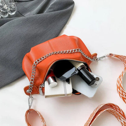 Sac Banane Orange Cuir | La Casa du Cuir Sacs banane