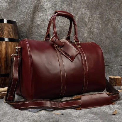 Sac de Voyage Homme Luxe Richard | La Casa du Cuir Sac de voyage