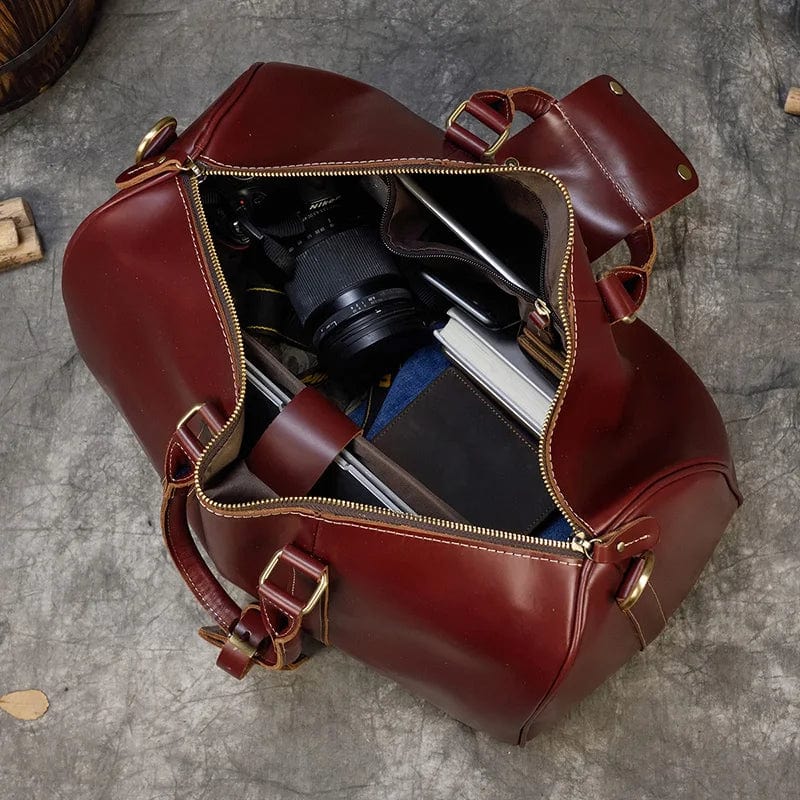 Sac de Voyage Homme Luxe Richard | La Casa du Cuir Sac de voyage