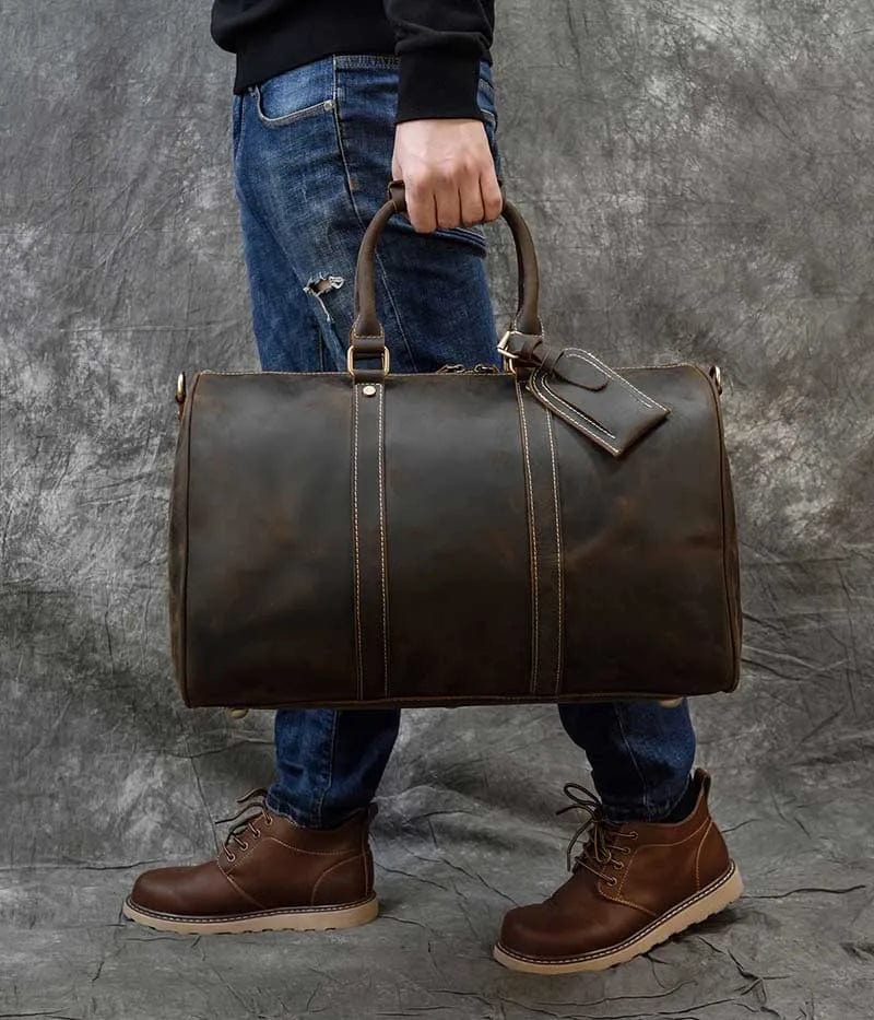 Sac de Voyage Homme Luxe Richard | La Casa du Cuir Sac de voyage