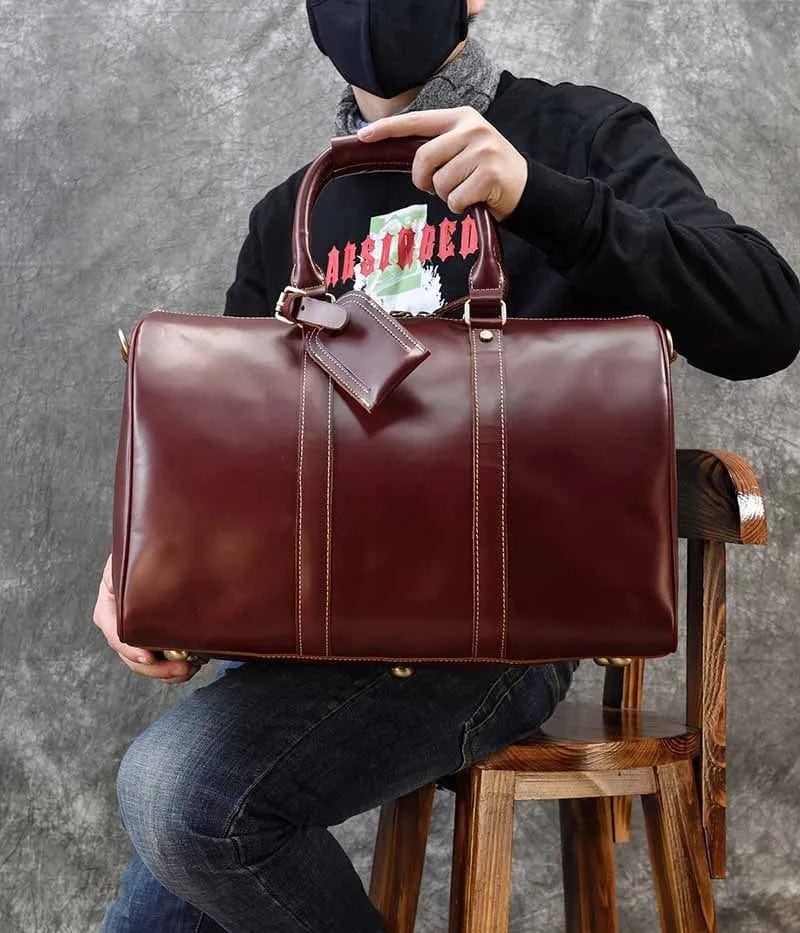 Sac de Voyage Homme Luxe Richard | La Casa du Cuir Sac de voyage