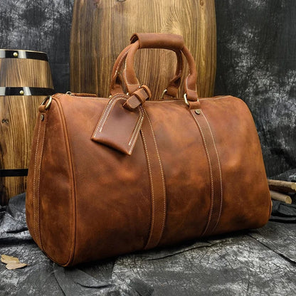 Sac de Voyage Homme Luxe Richard | La Casa du Cuir Sac de voyage