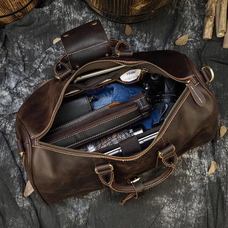 Sac de Voyage Homme Luxe Richard | La Casa du Cuir Sac de voyage