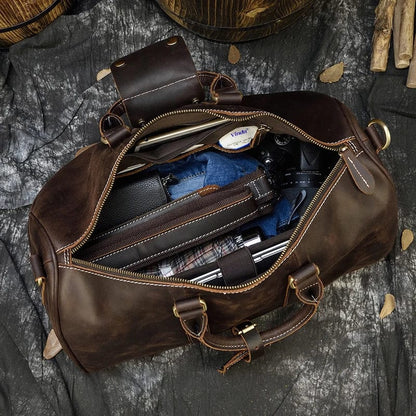 Sac de Voyage Homme Luxe Richard | La Casa du Cuir Sac de voyage
