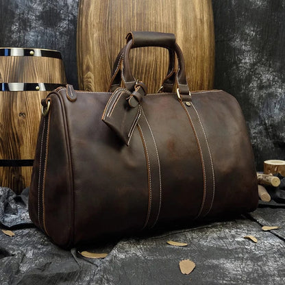 Sac de Voyage Homme Luxe Richard | La Casa du Cuir Sac de voyage