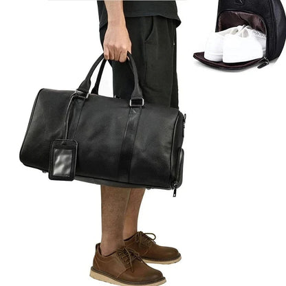 Sac de Sport Cuir Homme Albert | Bureau & Week-end sac de sports