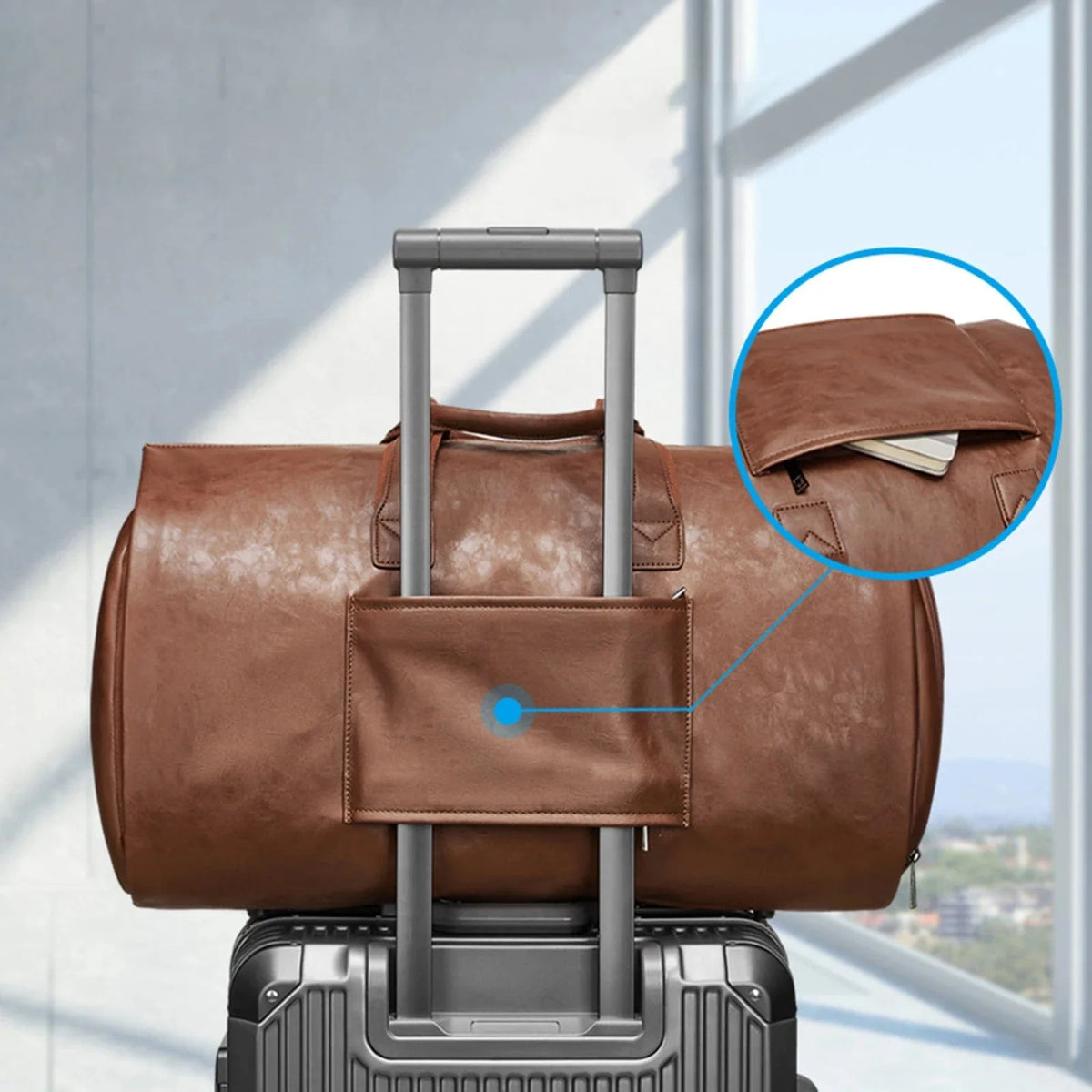 Sac de Voyage pour Costume Homme Marcel – Format 48h Sac de voyage