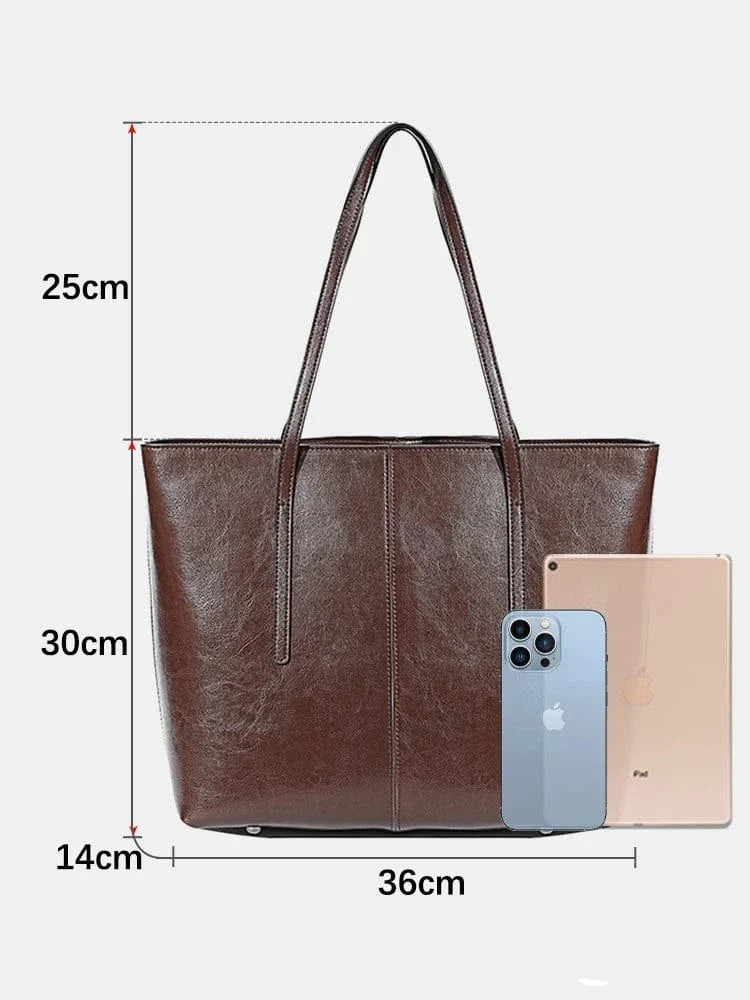 Sac Cabas Ordinateur | La Casa du Cuir Sac Cabas