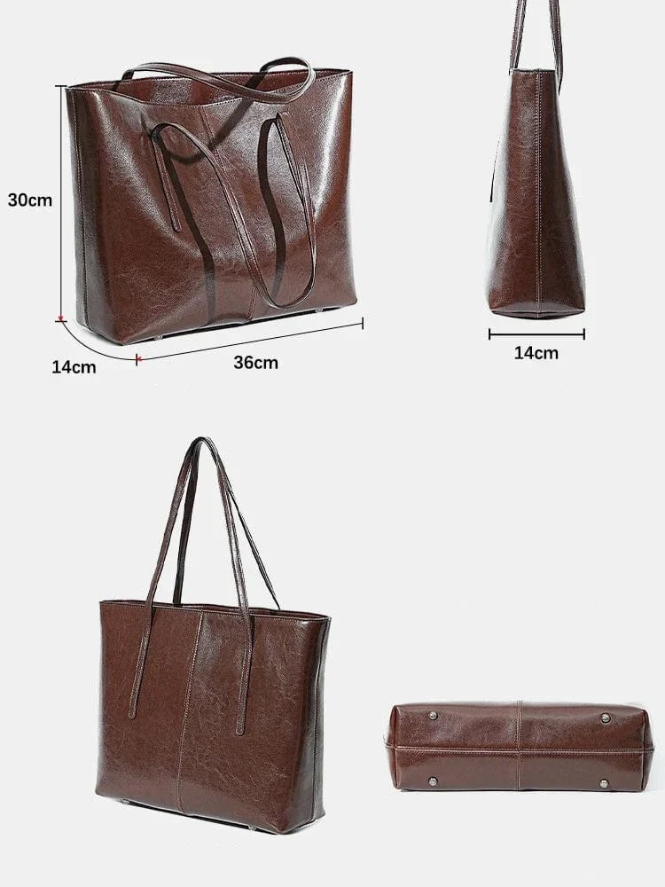 Sac Cabas Ordinateur | La Casa du Cuir Sac Cabas