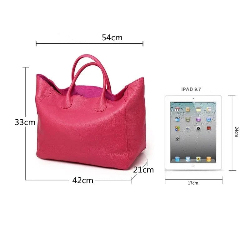 Grand Sac Fourre-Tout Femme – Couleurs Vives et Format XL Sac Cabas