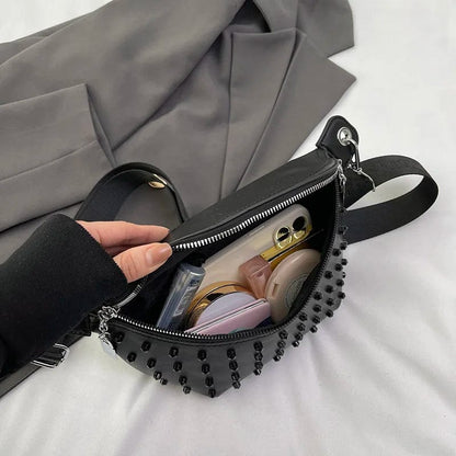 Sac Banane Femme Zara Blanc – Style Urbain pour l’Été Blanc / Cuir Vegan Sac Banane