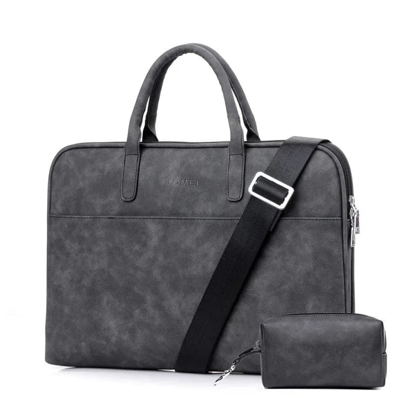 Sac Ordinateur 17 Pouces Femme | La Casa du Cuir Noir / Cuir Synthétique