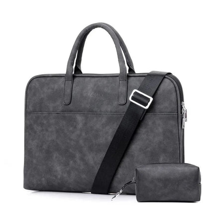 Sac Ordinateur 17 Pouces Femme | La Casa du Cuir Noir / Cuir Synthétique