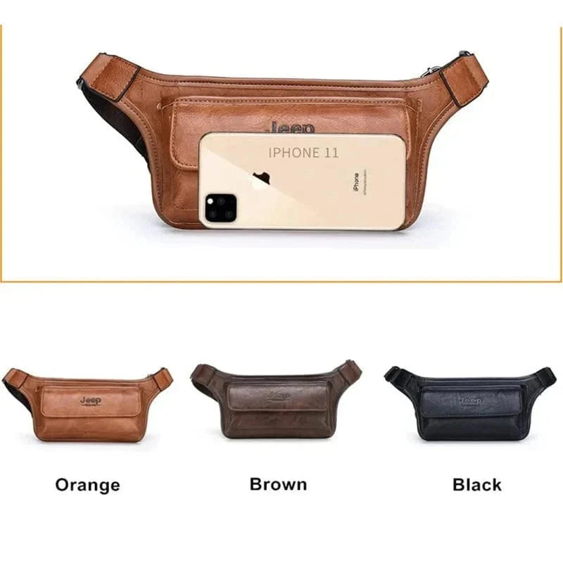 Sacoche Ceinture Homme | La Casa du Cuir Sac Banane