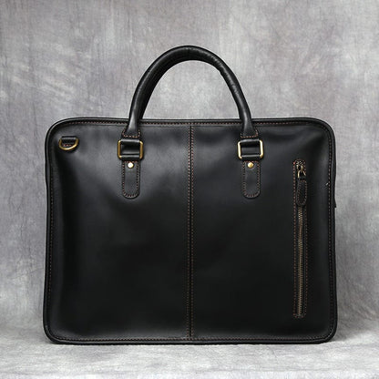 Pochette Ordinateur Homme en Cuir | Modèle Basile Sac Ordinateur
