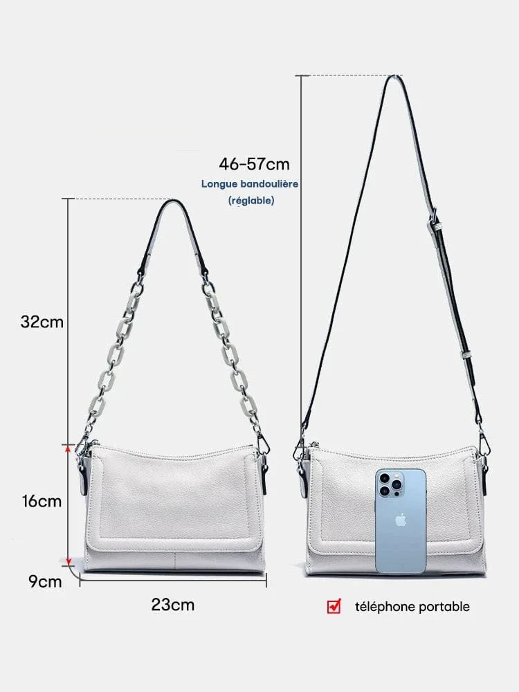 Sac à Main Femme Bandoulière Sarah | La Casa du Cuir