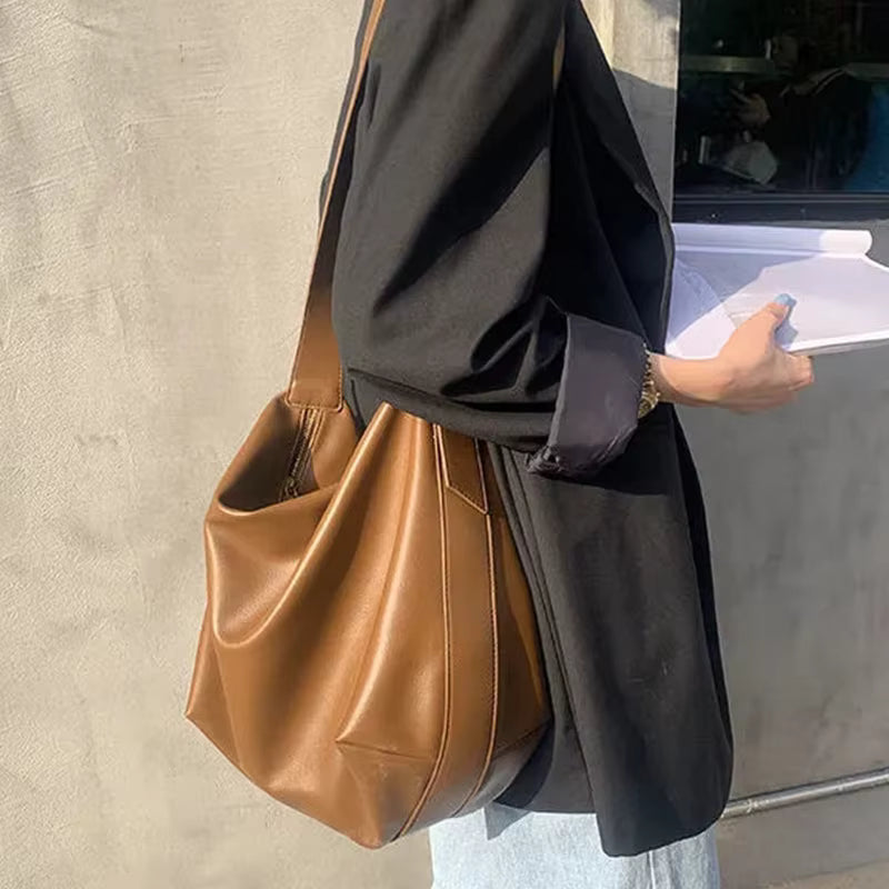 Sac Cabas Femme avec Fermeture Éclair – Chic & Minimaliste Sac Cabas