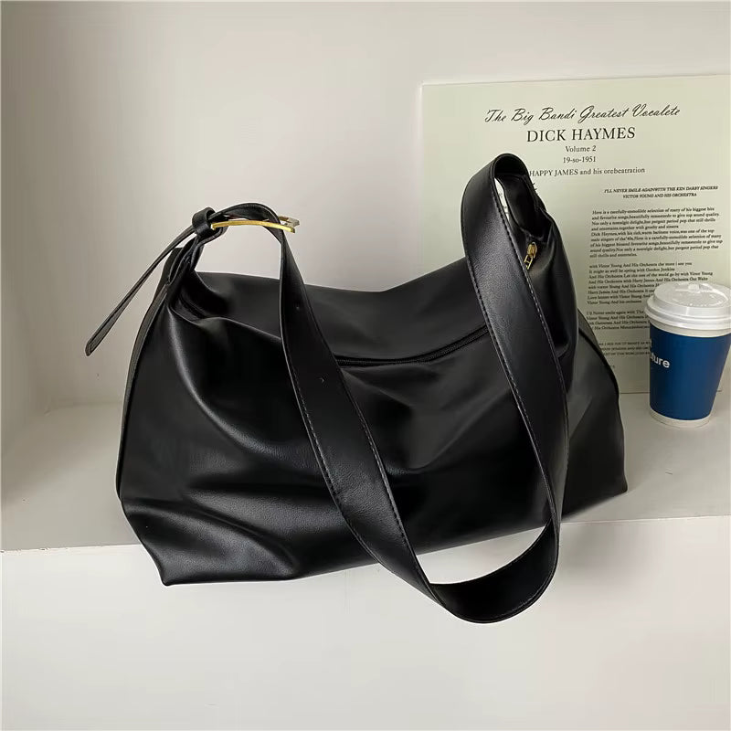 Sac Cabas Femme avec Fermeture Éclair – Chic & Minimaliste Sac Cabas