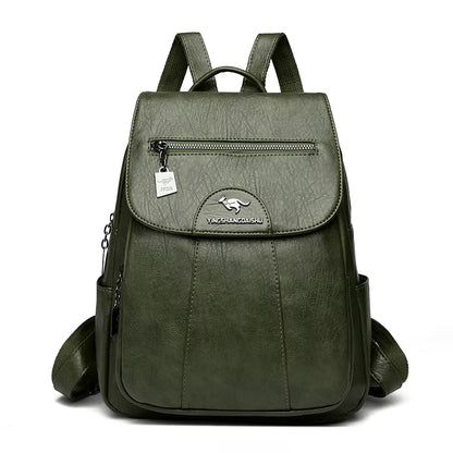 Sac à Dos Cuir Femme Silvy | La Casa du Cuir Vert / Cuir PU sac à dos