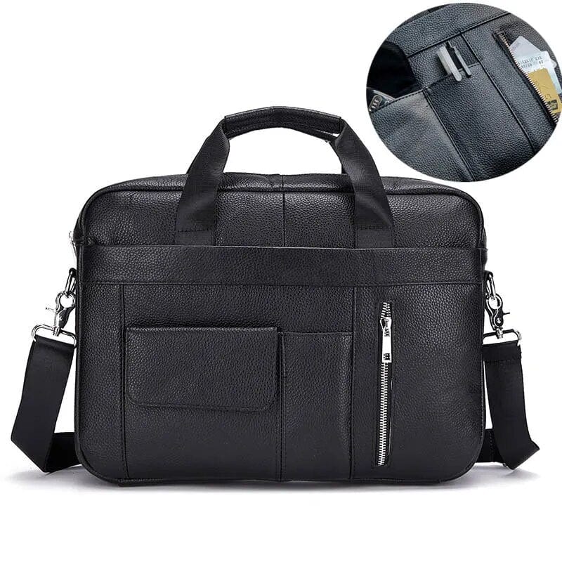 Sacoche Ordinateur Luxe Homme – Carlos, sac à ordinateur homme