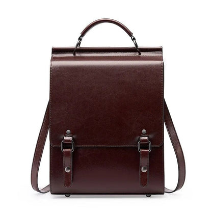 Sac à Dos Cuir Femme Lizeth | La Casa du Cuir Café Sacs à dos