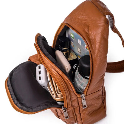 Banane Cuir Femme Sac Cuir