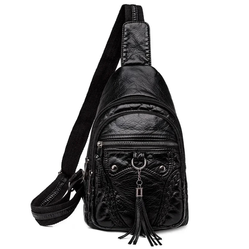 Banane Cuir Femme Noir / 20cm7cm28cm / Cuir (PU) Sac Cuir