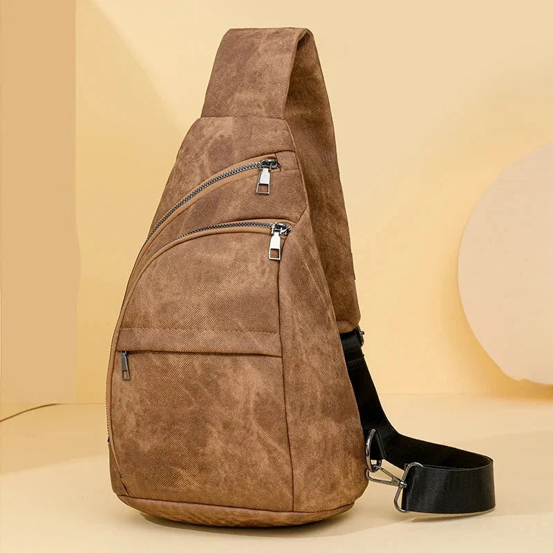 Banane Sac Femme Vintage Marron / 24cm10cm35cm / Cuir (PU)