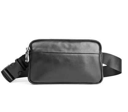 Banane Sacoche Homme Antoine | La Casa du Cuir Cuir Véritable / Noir Sac Banane