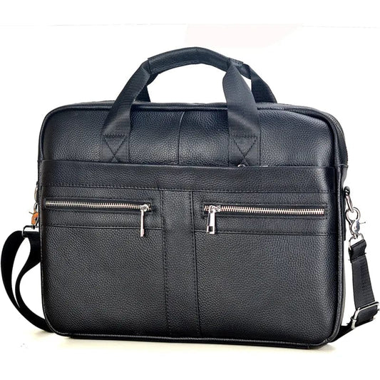 Sac Ordinateur Homme Cuir Juan | La Casa du Cuir Noir - Argante / Cuir Sac Ordinateur