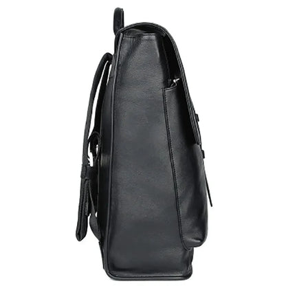 Sac à Dos Homme Cuir Martin | La Casa du Cuir Noir / 14 Pouces / Cuir Véritable sac à dos