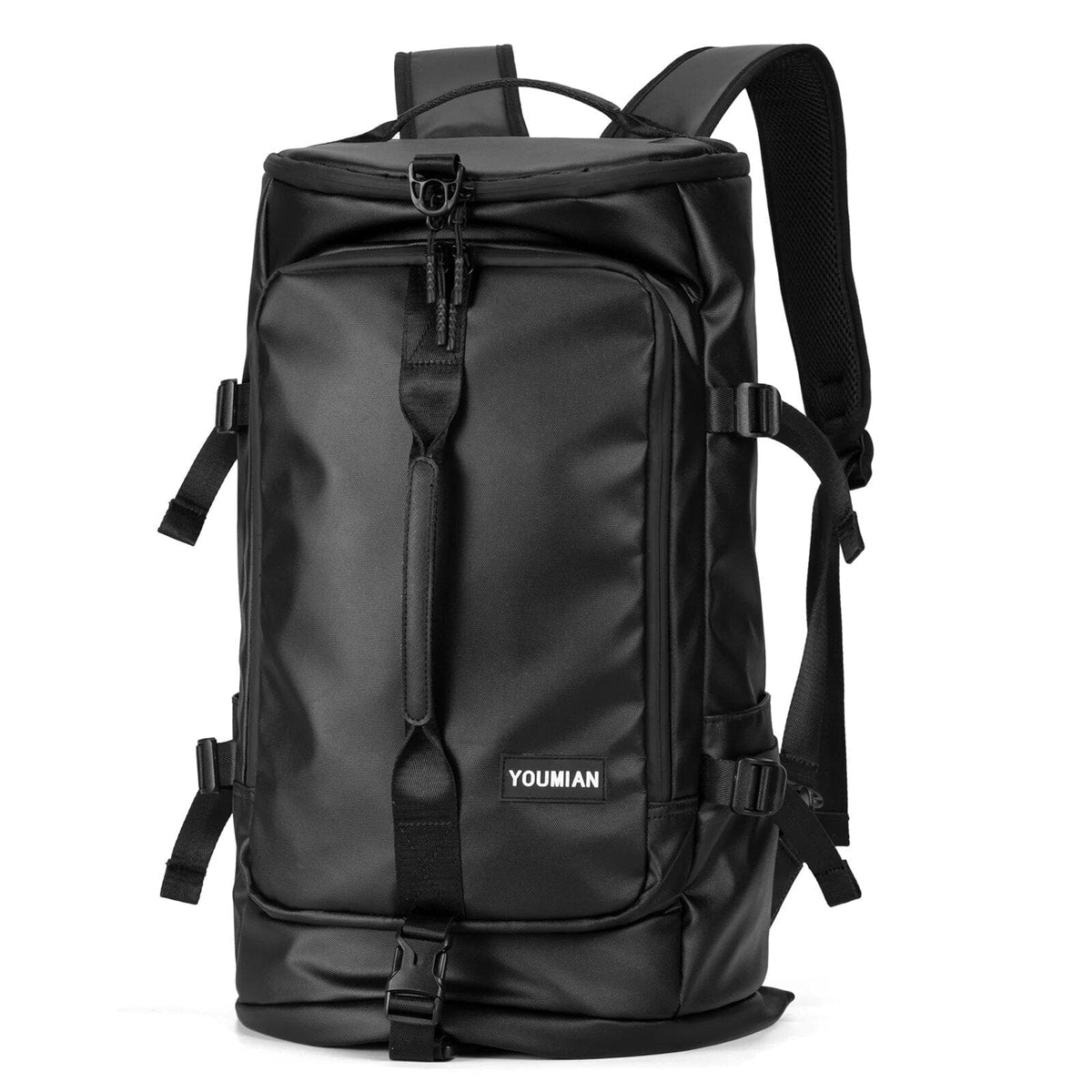 Sac à Dos Cuir Homme Patrick | La Casa du Cuir Noir / Cuir PU sac à dos