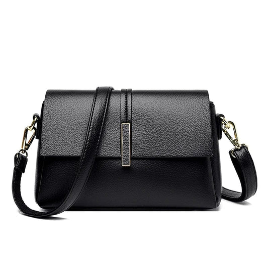 Sac Besace Femme Alice | La Casa du Cuir Noir / Cuir PU Sac Cuir Femme