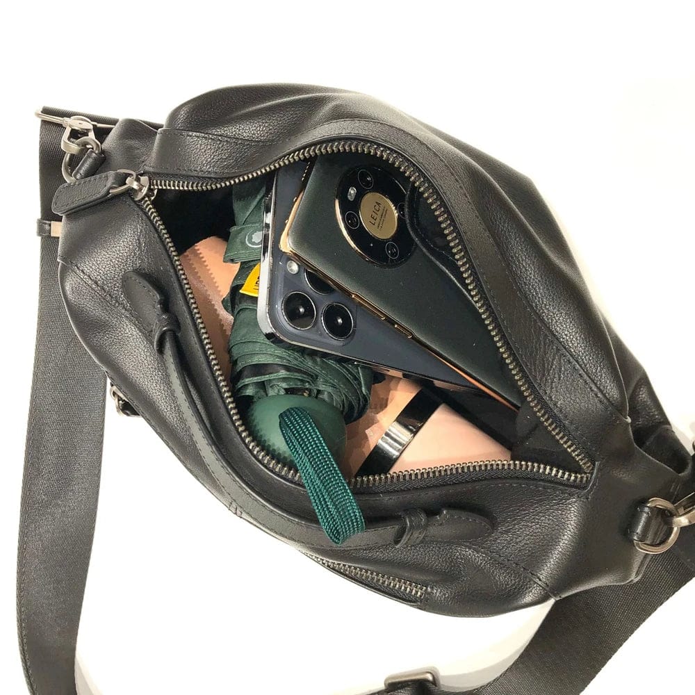 Sac Banane Bandoulière Femme Cuir | La Casa du Cuir Noir / Cuir Véritable Sacs banane