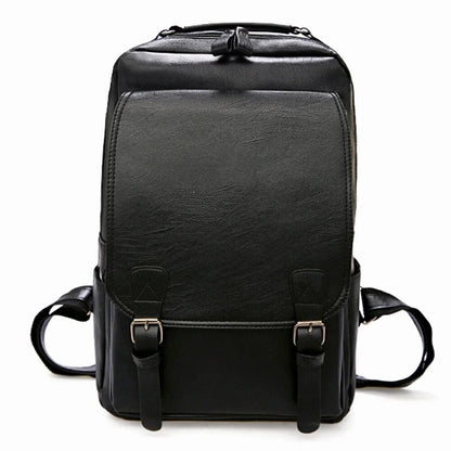 Sac à Dos Cuir Homme Federico | La Casa du Cuir Noir / 41x27x13cm / Cuir PU Sacs à dos