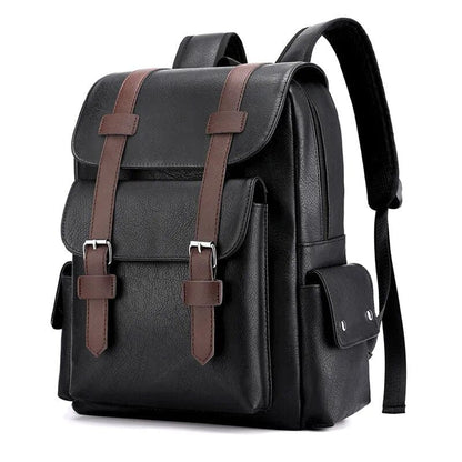 Sac à Dos Cuir Homme Harry Noir / Cuir PU Sacs à dos