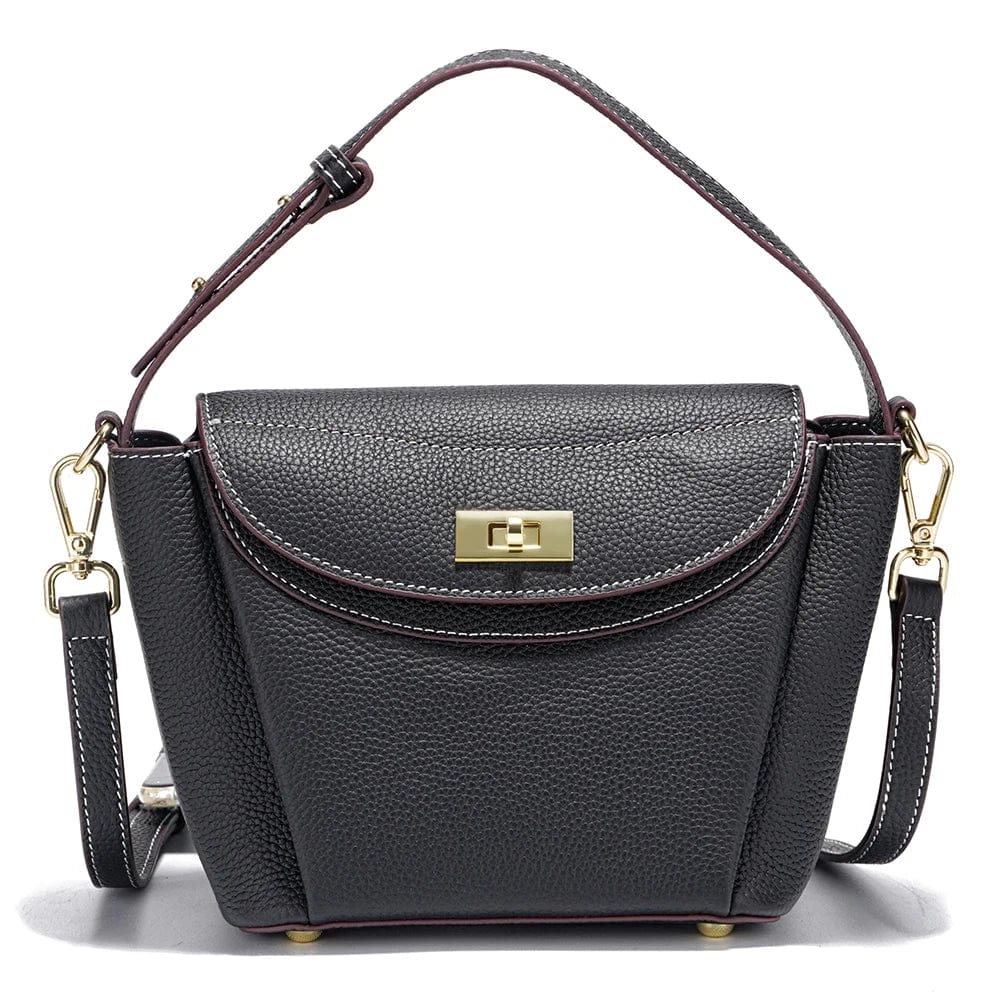 Sac Besace Femme Anne | La Casa du Cuir Noir / Cuir sac à main