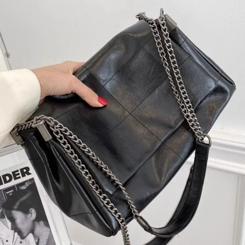 Sac à Main Femme Tendance Noir | La Casa du Cuir Noir / Cuir PU Sac Cuir Femme