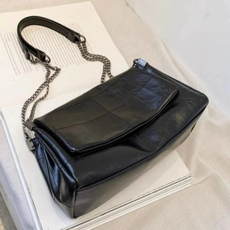 Sac à Main Femme Tendance Noir | La Casa du Cuir Noir / Cuir PU Sac Cuir Femme